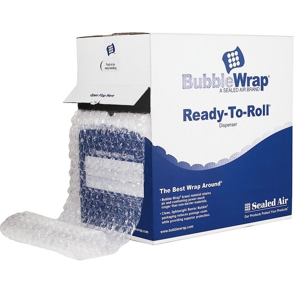 Sealed Air Bubble Wrap, Strong Grade, 5/16" Bubble, 12"x100', Clear SEL48561 - main